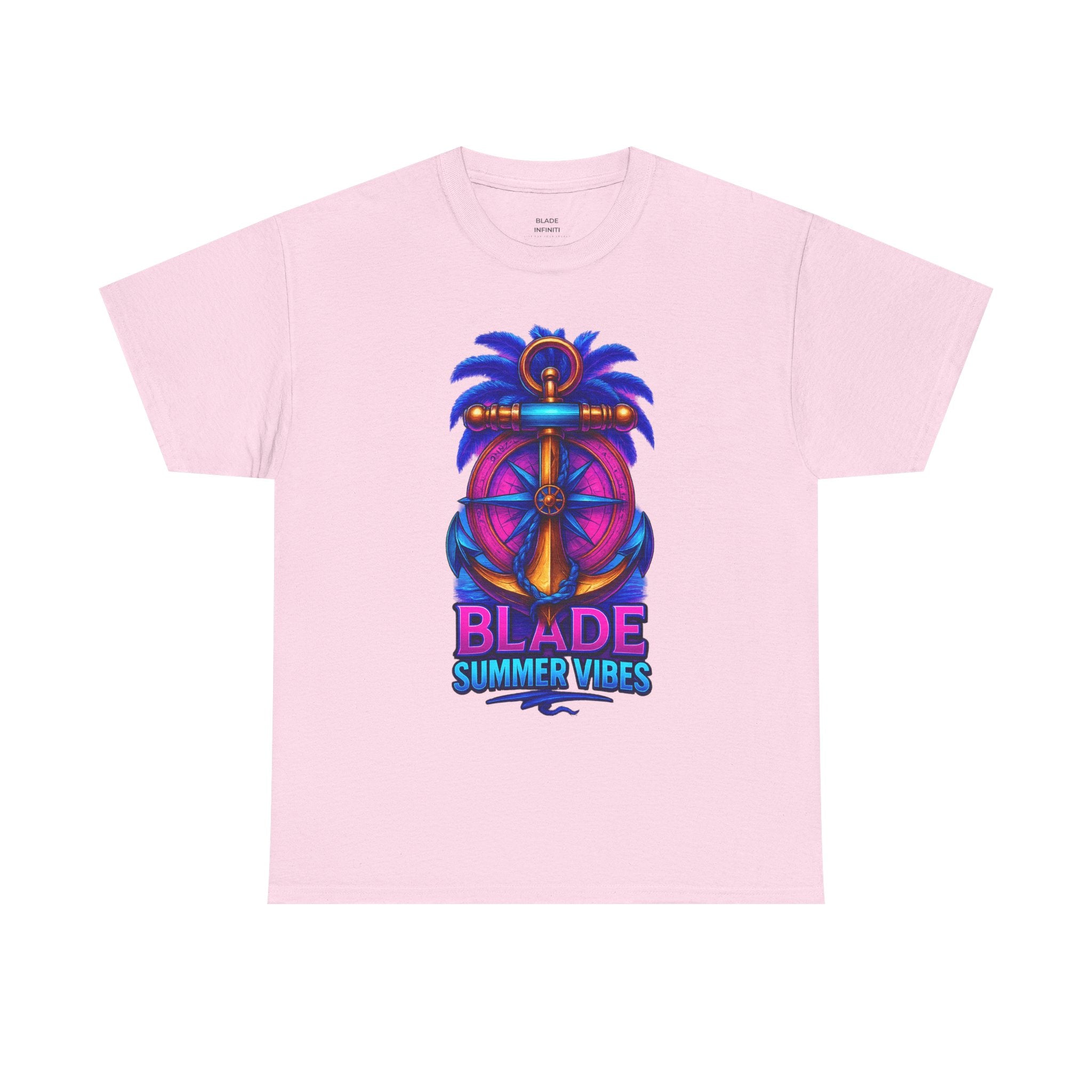 Anchor/Compass Multi Blue/Pink T-Shirt